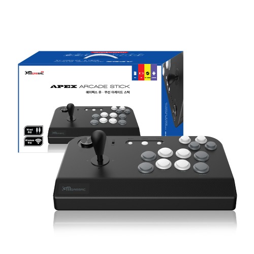 PS4/닌텐도스위치/PC/안드로이드 겜맥 에이펙스 APEX 유무선 아케이드스틱 조이스틱 철권 컨트롤러
