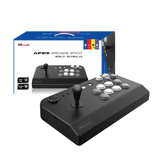 PS4/닌텐도스위치/PC/안드로이드 겜맥 에이펙스 APEX 유무선 아케이드스틱 조이스틱 철권 컨트롤러